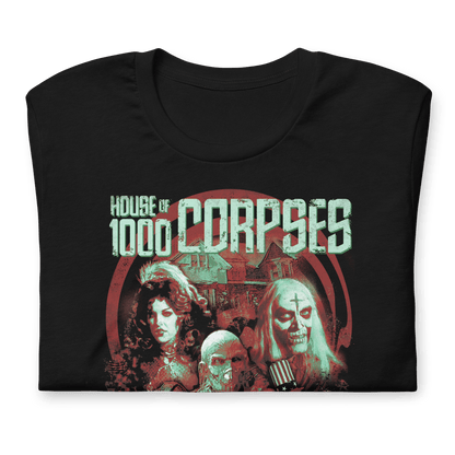 Rob Zombie Green Corpses Officially Licensed Mens T Shirt Black