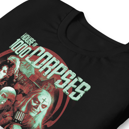 Rob Zombie Green Corpses Officially Licensed Mens T Shirt Black