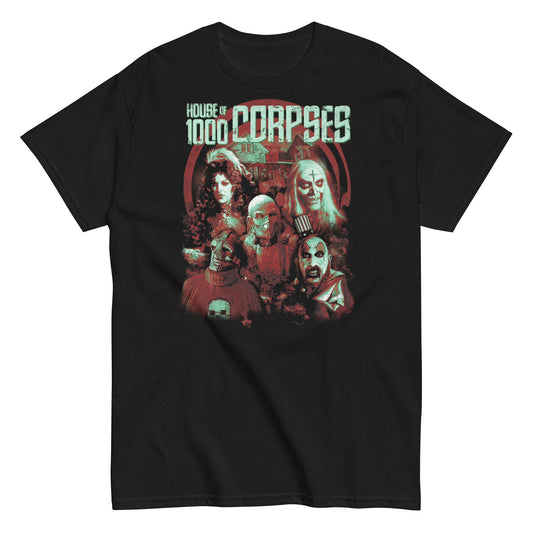 Rob Zombie Green Corpses Mens T Shirt Black