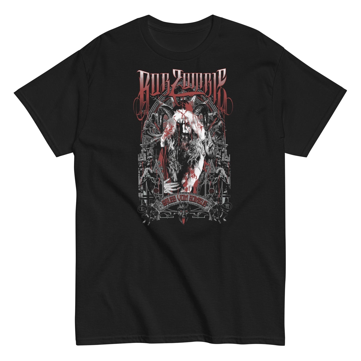 Rob Zombie Gruss Vom Zombie Mens T Shirt Black