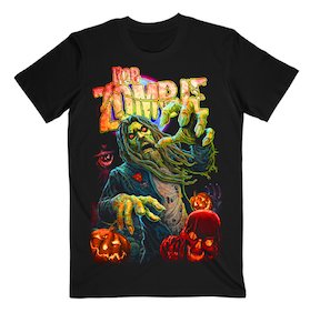 Rob Zombie Halloween Jumbo Print Mens T Shirt Black