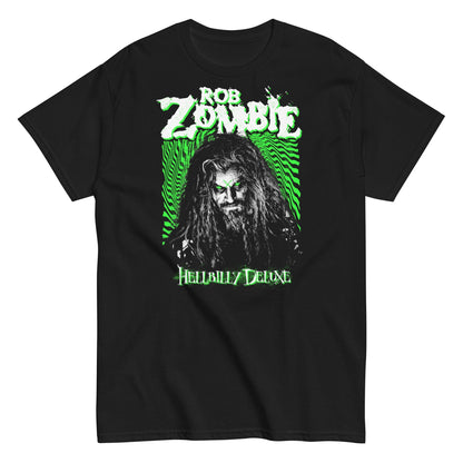 Rob Zombie Hellbilly Green Officially Licensed Mens T Shirt Black