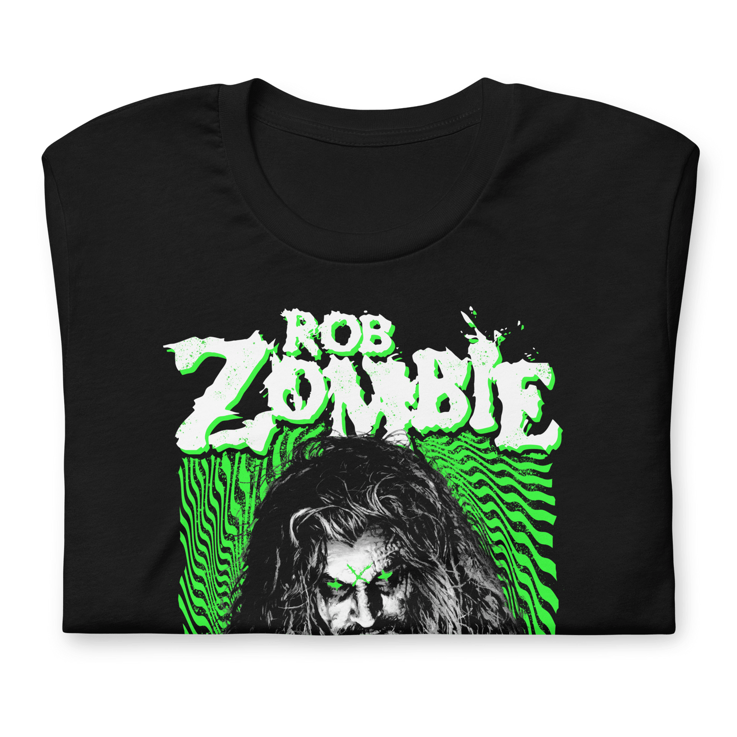 Rob Zombie Hellbilly Green Officially Licensed Mens T Shirt Black