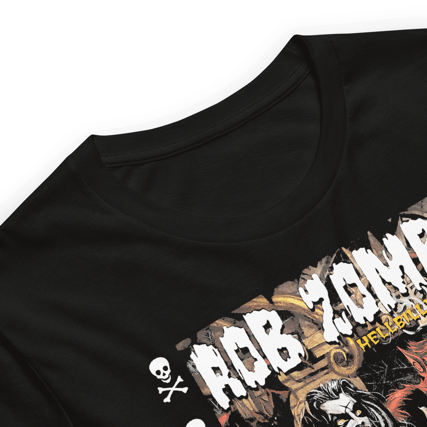 Rob Zombie Hellbilly Mural Officially Licensed Mens T Shirt Black
