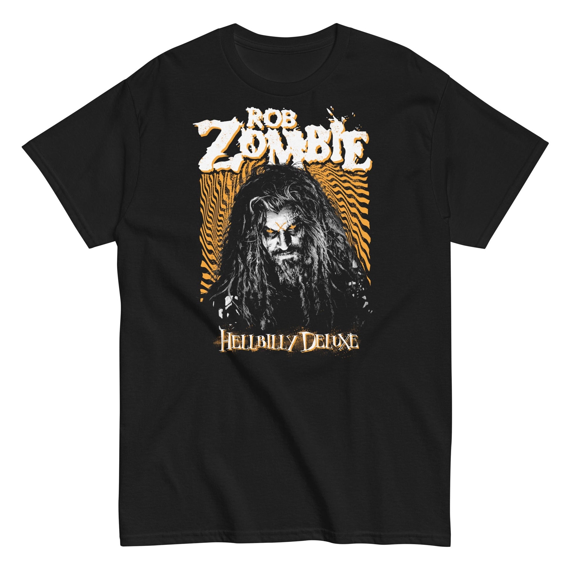 Rob Zombie Hellbilly Orange Officially Licensed Mens T Shirt Black