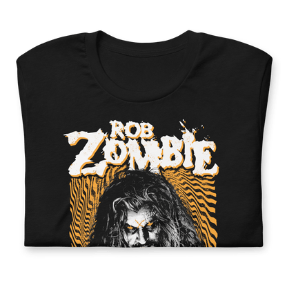 Rob Zombie Hellbilly Orange Officially Licensed Mens T Shirt Black
