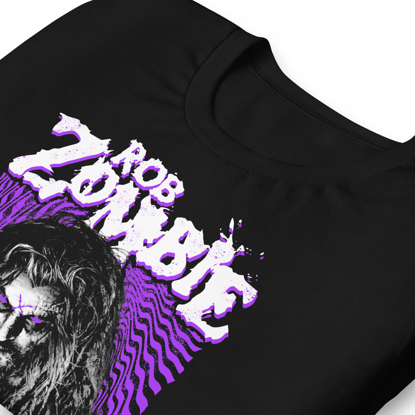 Rob Zombie Hellbilly Purple Officially Licensed Mens T Shirt Black
