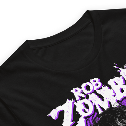Rob Zombie Hellbilly Purple Officially Licensed Mens T Shirt Black