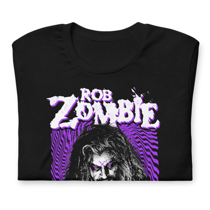 Rob Zombie Hellbilly Purple Officially Licensed Mens T Shirt Black
