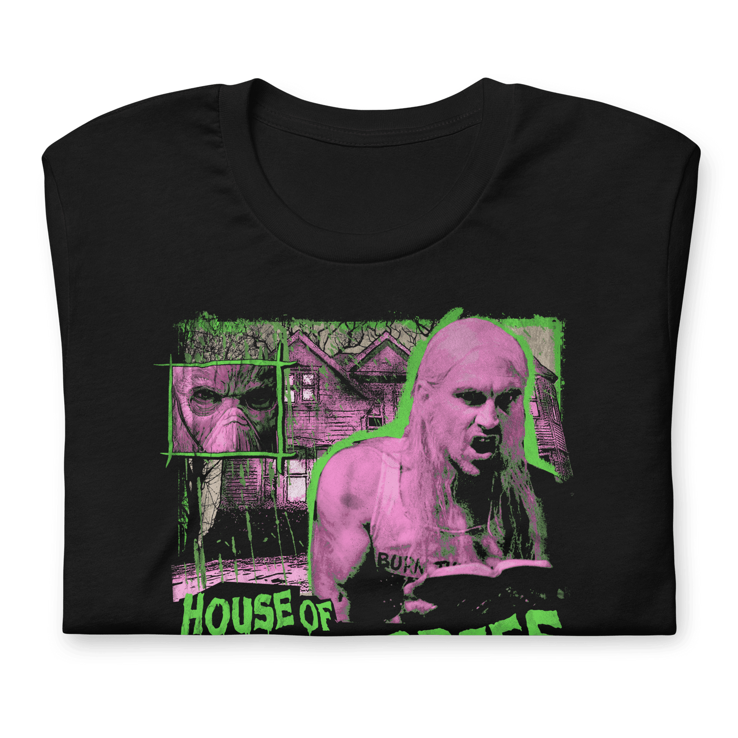 Rob Zombie House of 1000 Corpses Officially Licensed Mens T Shirt Black