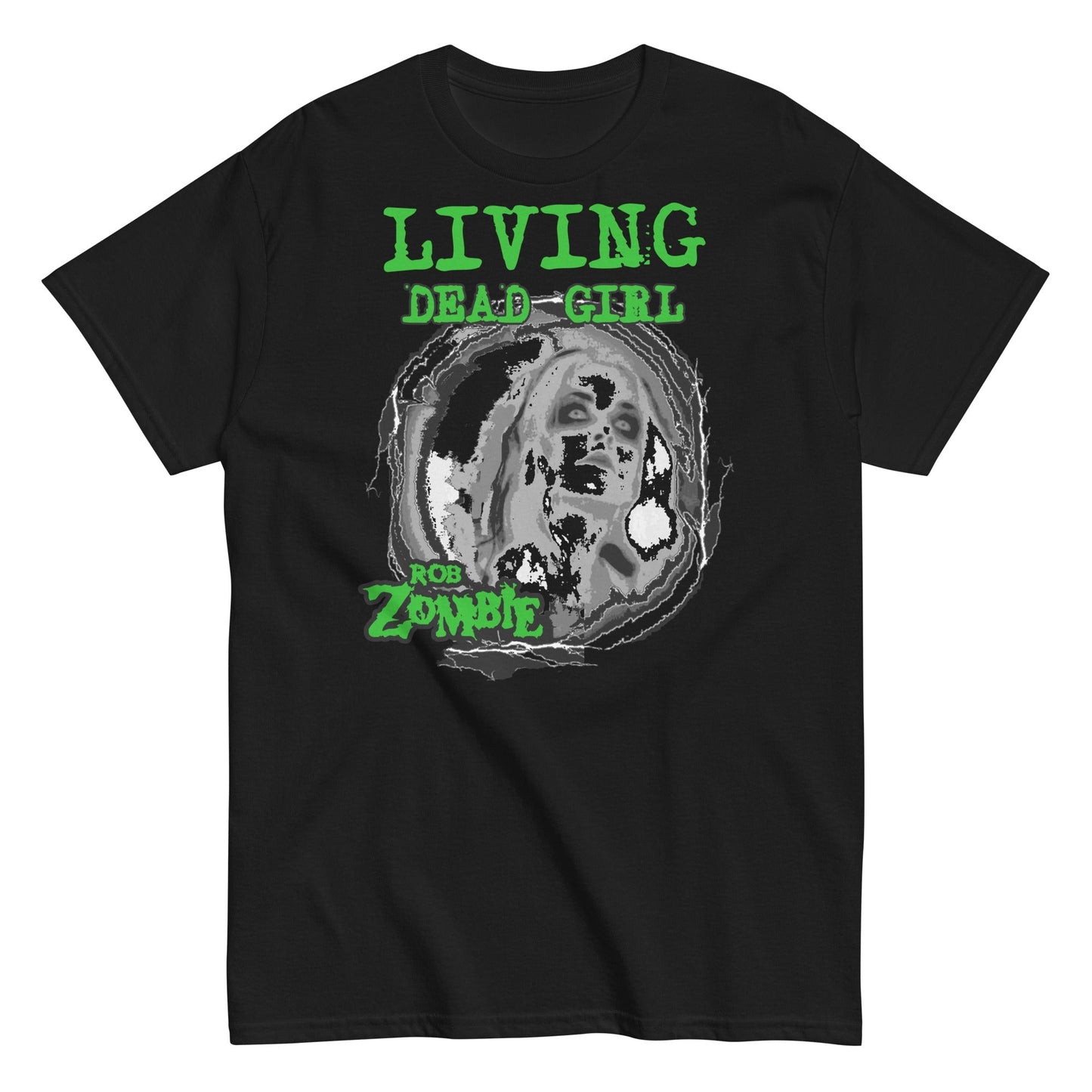 Rob Zombie Living Dead Girl Mens T Shirt Black