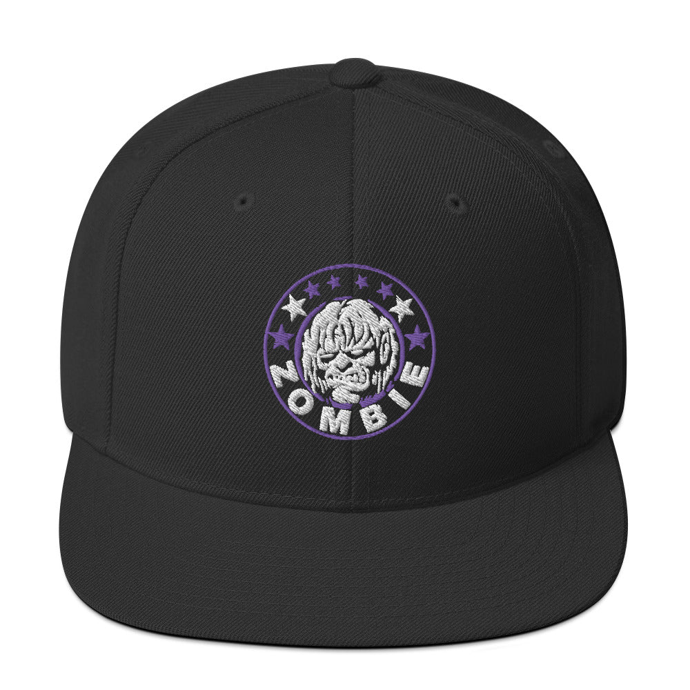 Rob Zombie Logo Snapback Hat Black