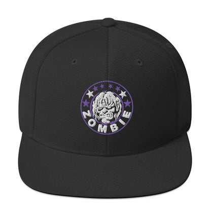 Rob Zombie Logo Snapback Hat Black Officially Licensed