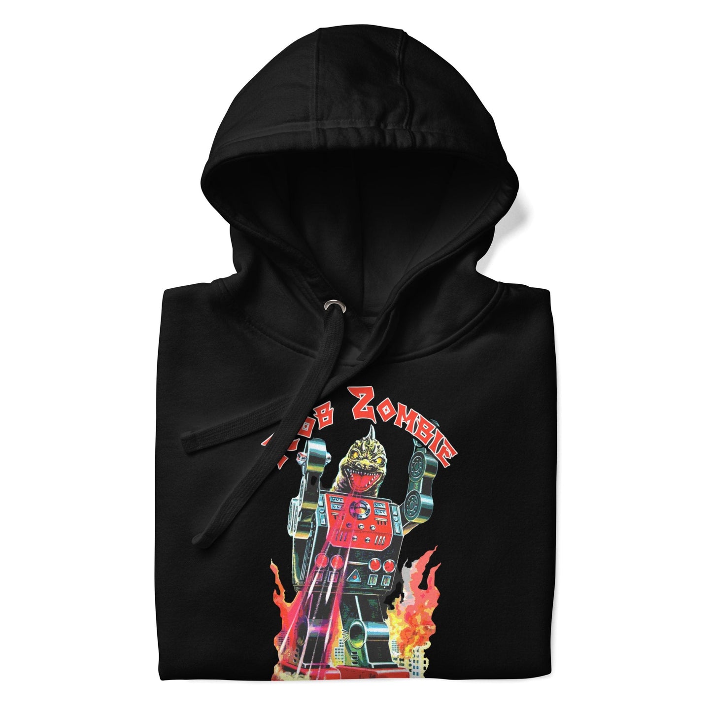 Rob Zombie Lord Dinosaur Classic Mens Officially Licensed Hoodie Black