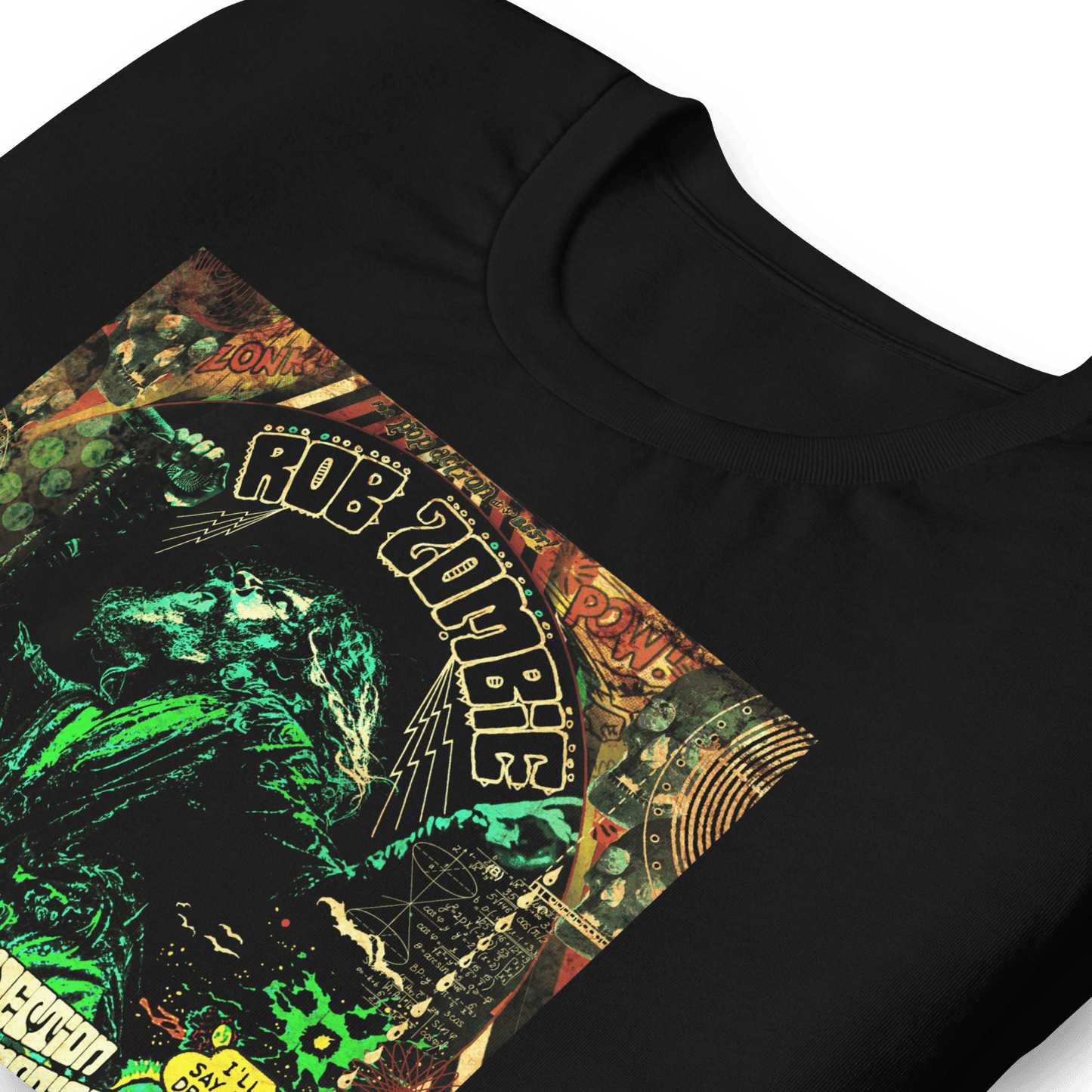 Rob Zombie Lunar Injection Officially Licensed Mens T Shirt Black