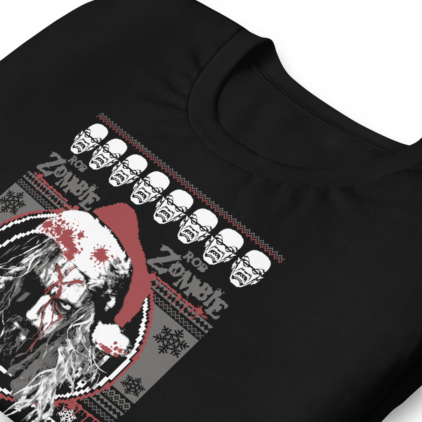 Rob Zombie Merry Christmas Officially Licensed Mens T Shirt Black