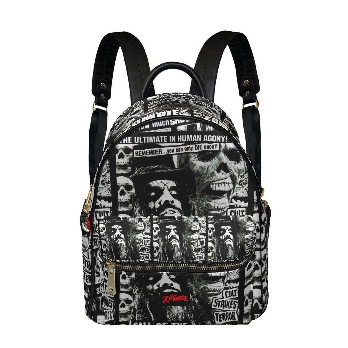 Rob Zombie Mini Backpack Vegan Leather Officially Licensed