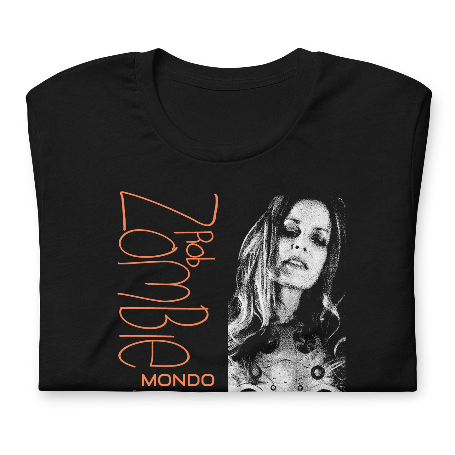 Rob Zombie Mondo Head Officially Licensed Mens T Shirt Black