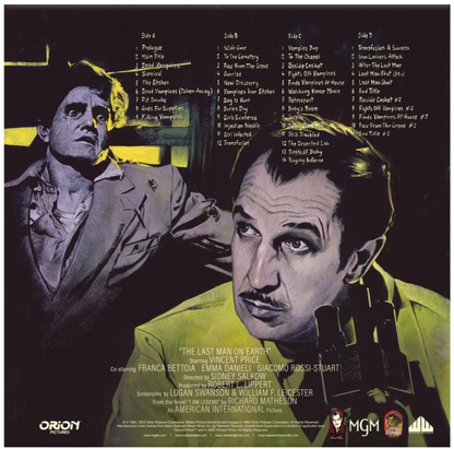 Paul Sawtell & Bert Shefter - Rob Zombie Presents The Last Man On Earth OST (2LP Neon Green Blue Smoke) Vinyl Record