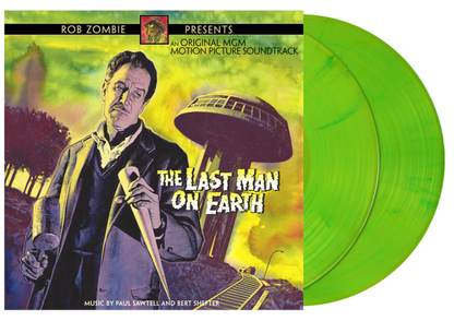 Paul Sawtell & Bert Shefter - Rob Zombie Presents The Last Man On Earth OST (2LP Neon Green Blue Smoke) Vinyl Record