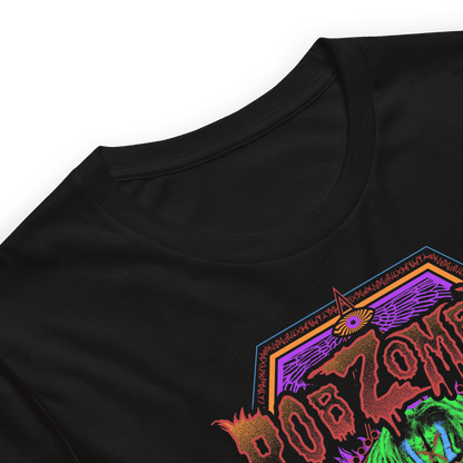 Rob Zombie Psychedelic Officially Licensed Mens T Shirt Black