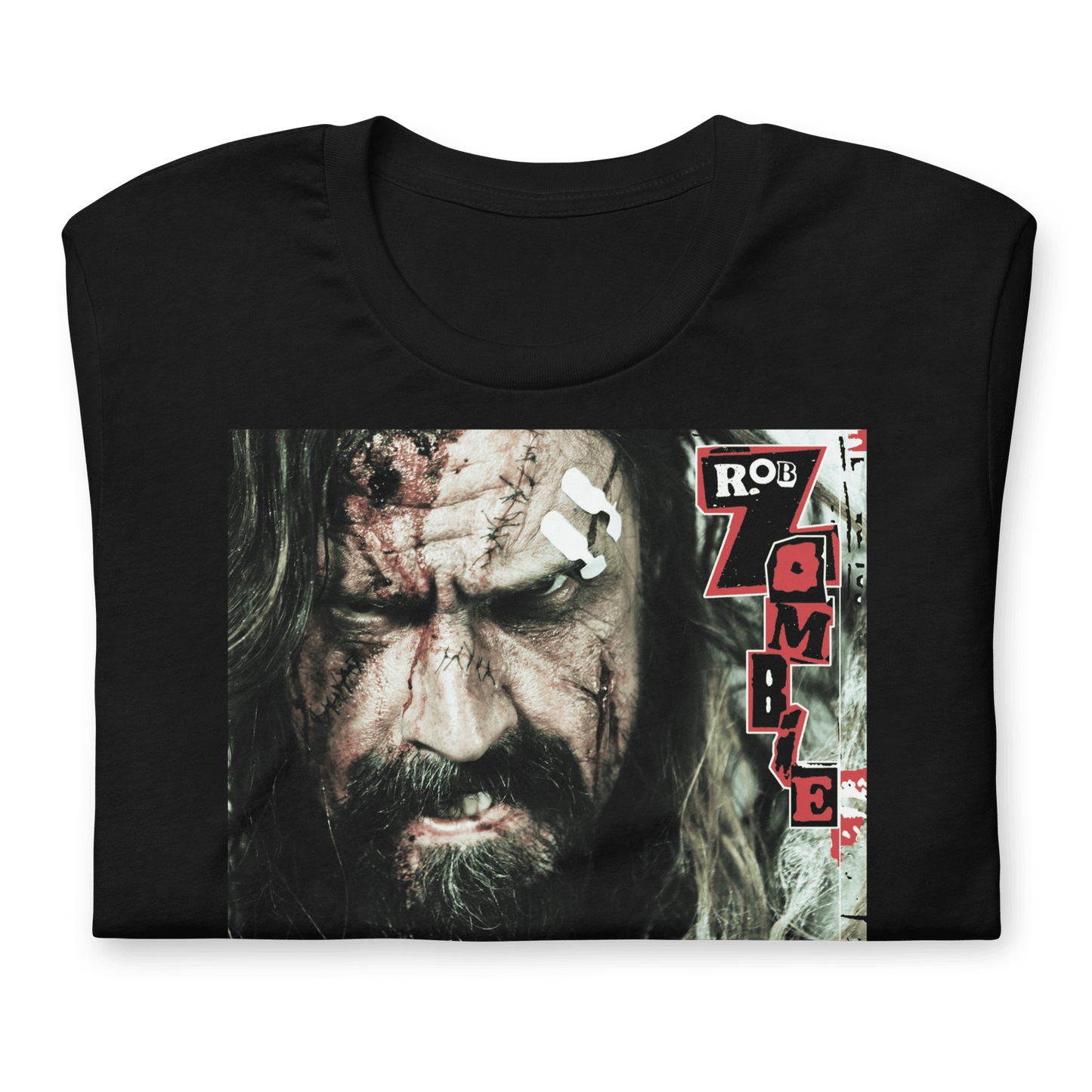Rob Zombie Ransom Note Officially Licensed Mens T Shirt Black