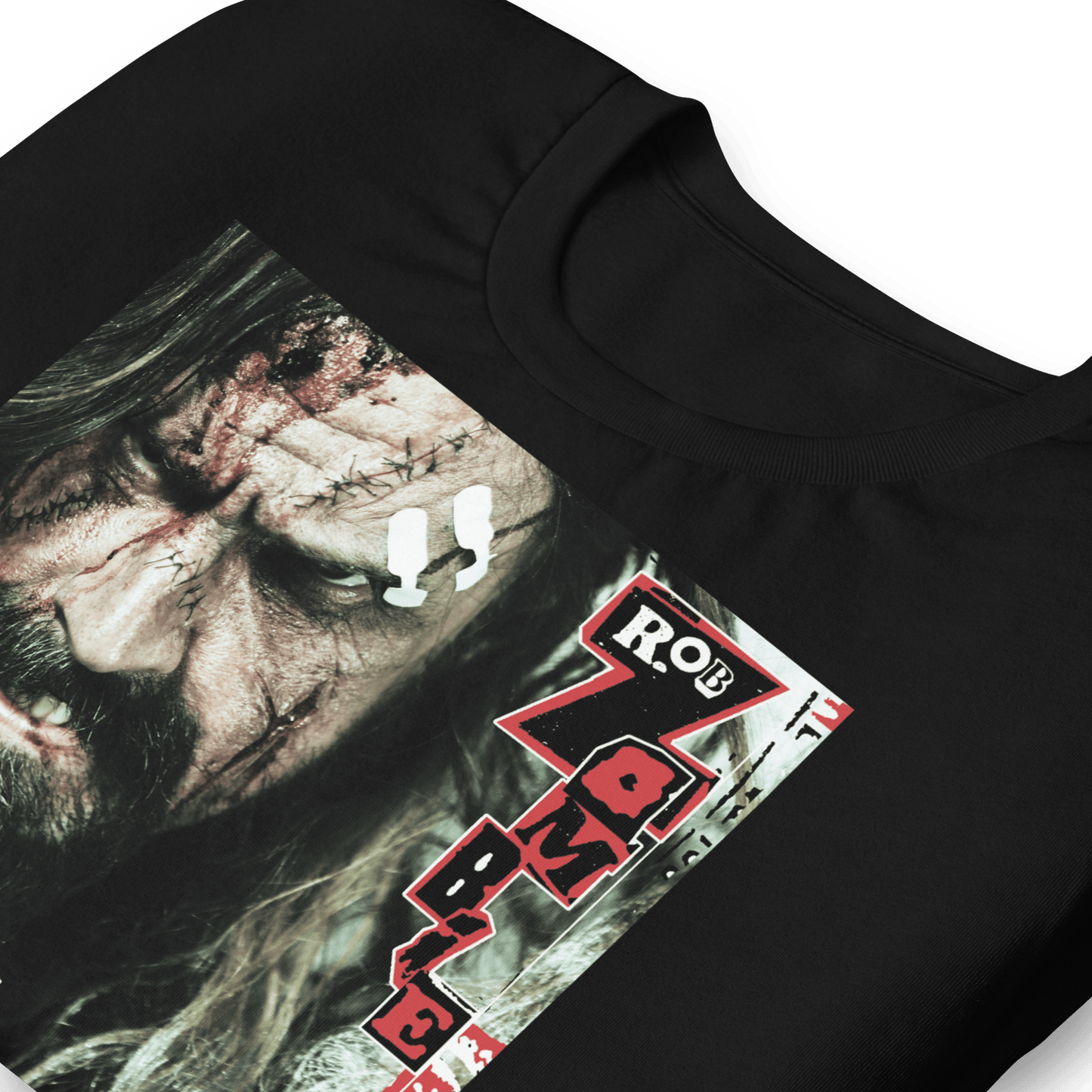 Rob Zombie Ransom Note Officially Licensed Mens T Shirt Black
