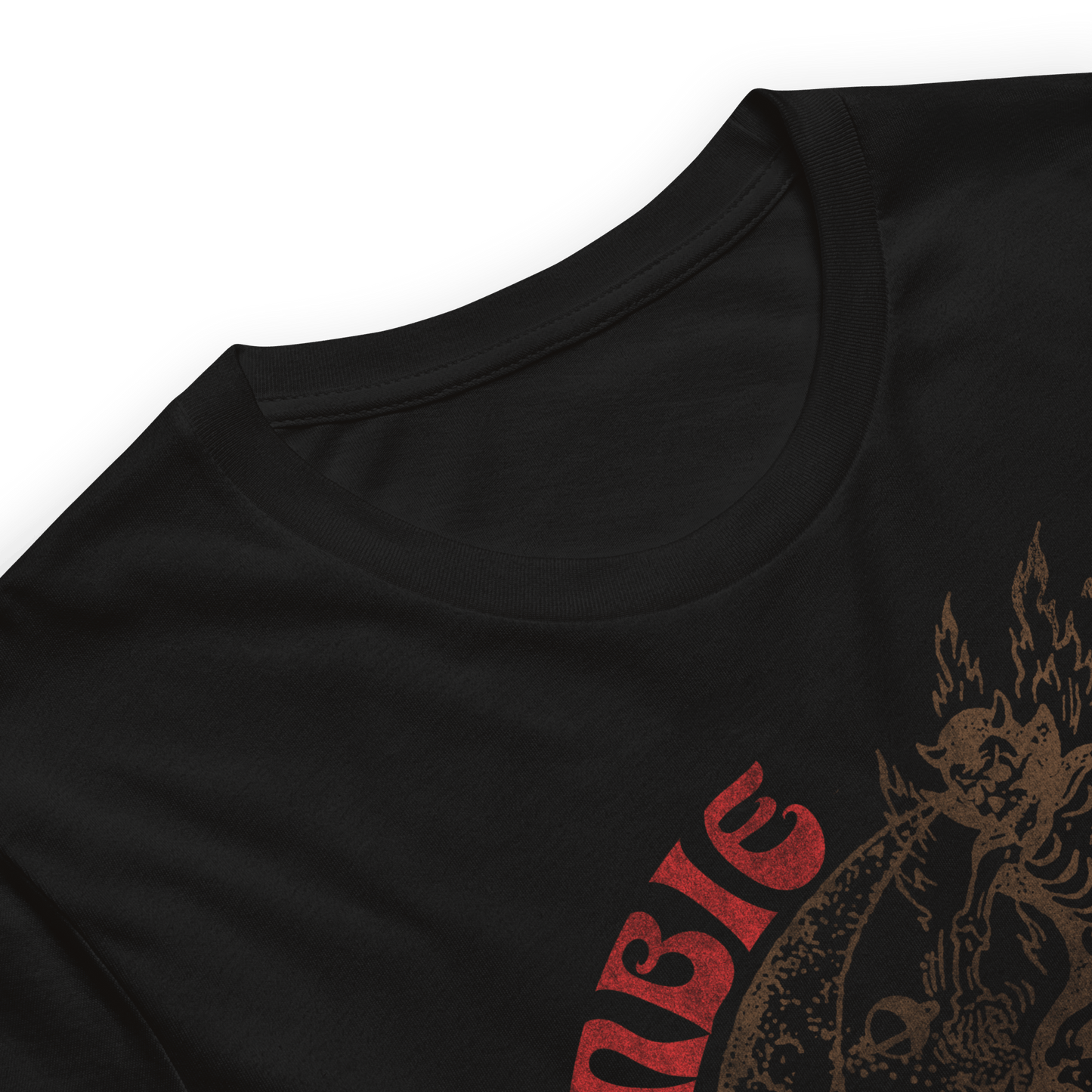 Rob Zombie Red Rob Officially Licensed Mens T Shirt Black