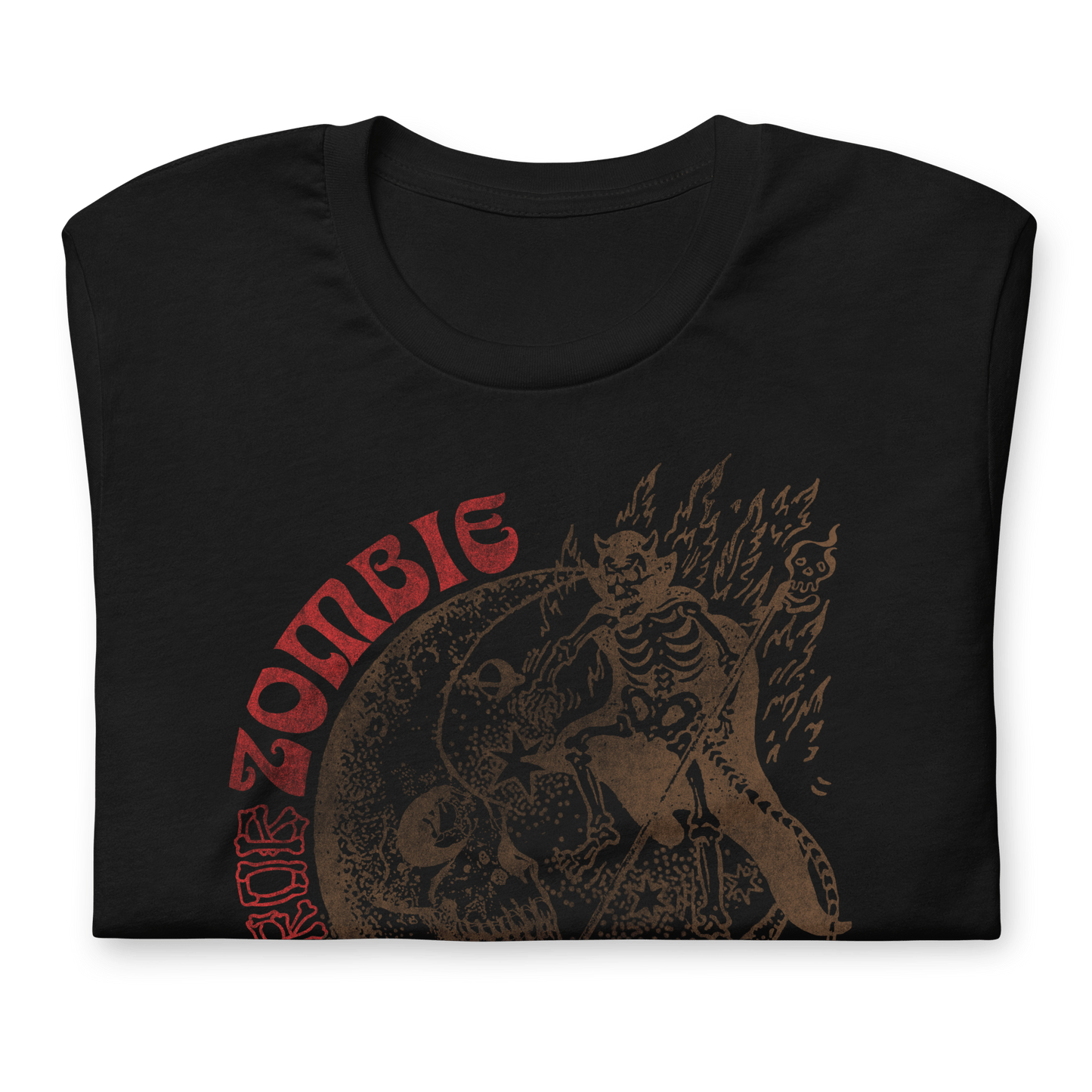 Rob Zombie Red Rob Officially Licensed Mens T Shirt Black