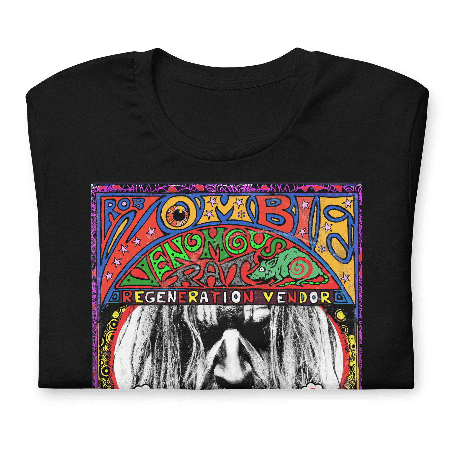 Rob Zombie Regeneration Officially Licensed Mens T Shirt Black