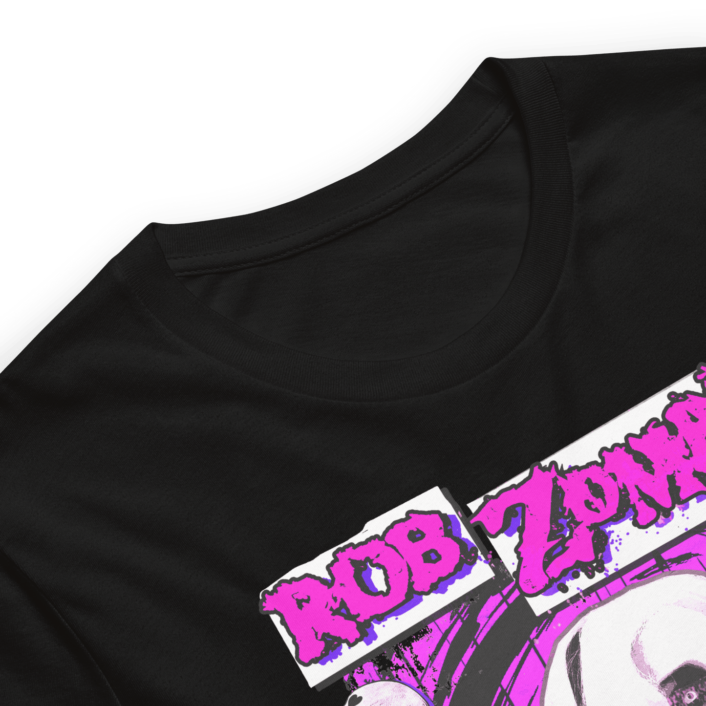 Rob Zombie Rob Skulls Officially Licensed Mens T Shirt Black