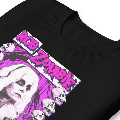 Rob Zombie Rob Skulls Officially Licensed Mens T Shirt Black