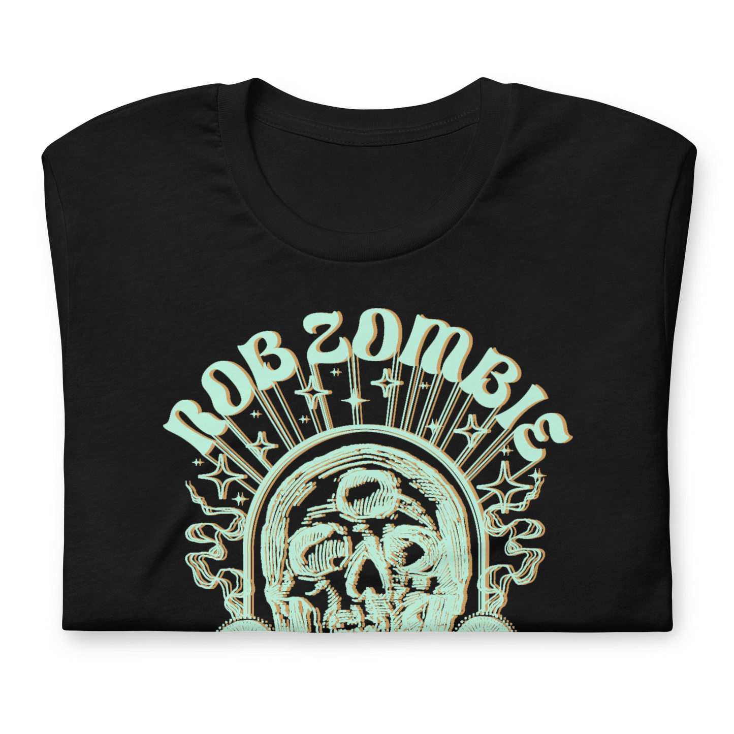 Rob Zombie Shrooms Rob Officially Licensed Mens T Shirt Black