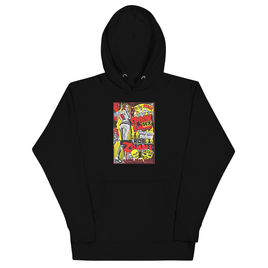 Rob Zombie Spook Shop Mens Officially Licensed Hoodie Black