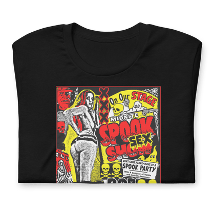 Rob Zombie Spook Shop Jumbo Print Officially Licensed Mens T Shirt Black