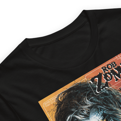 Rob Zombie Staring Officially Licensed Mens T Shirt Black