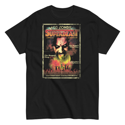 Rob Zombie Superbeast Mens T Shirt Black