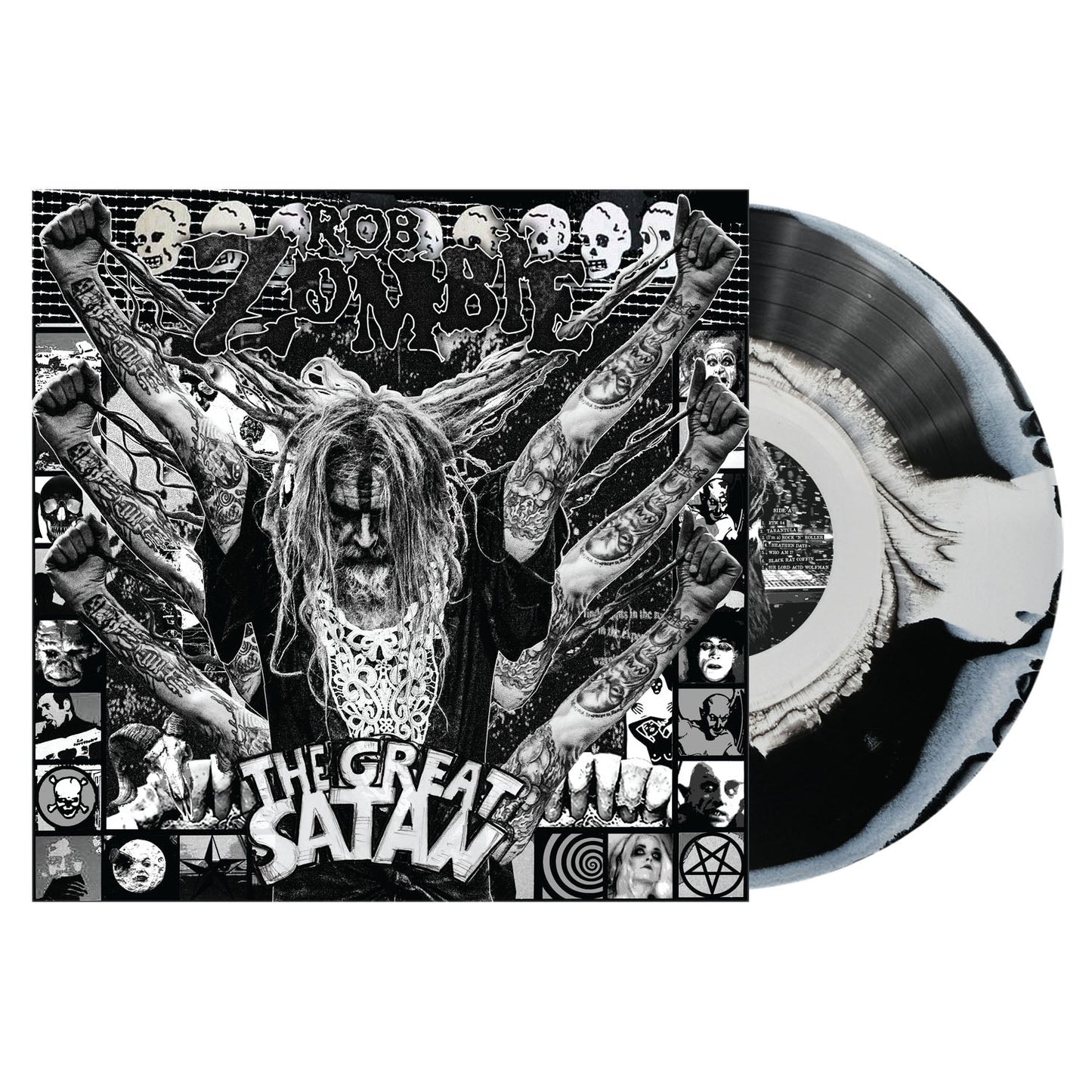 The Great Satan [Indie Exclusive Black White Swirl Vinyl] Vinyl Record
