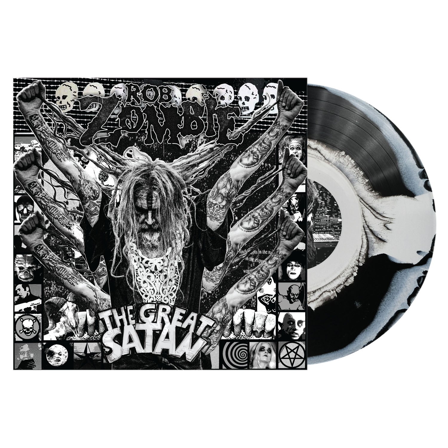 The Great Satan [Indie Exclusive Black White Swirl Vinyl] Vinyl Record