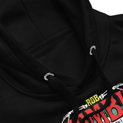 Rob Zombie Think it Over Classic Mens Officially Licensed Hoodie Black