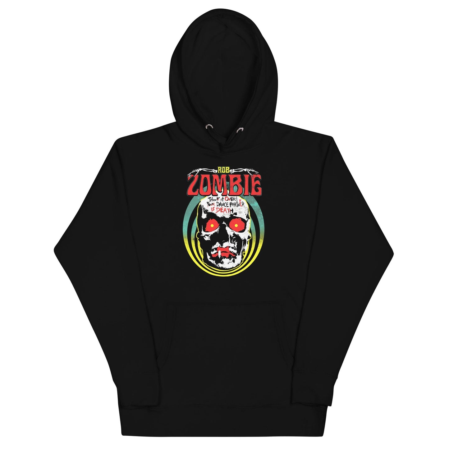 Rob Zombie Think it Over Classic Mens Officially Licensed Hoodie Black