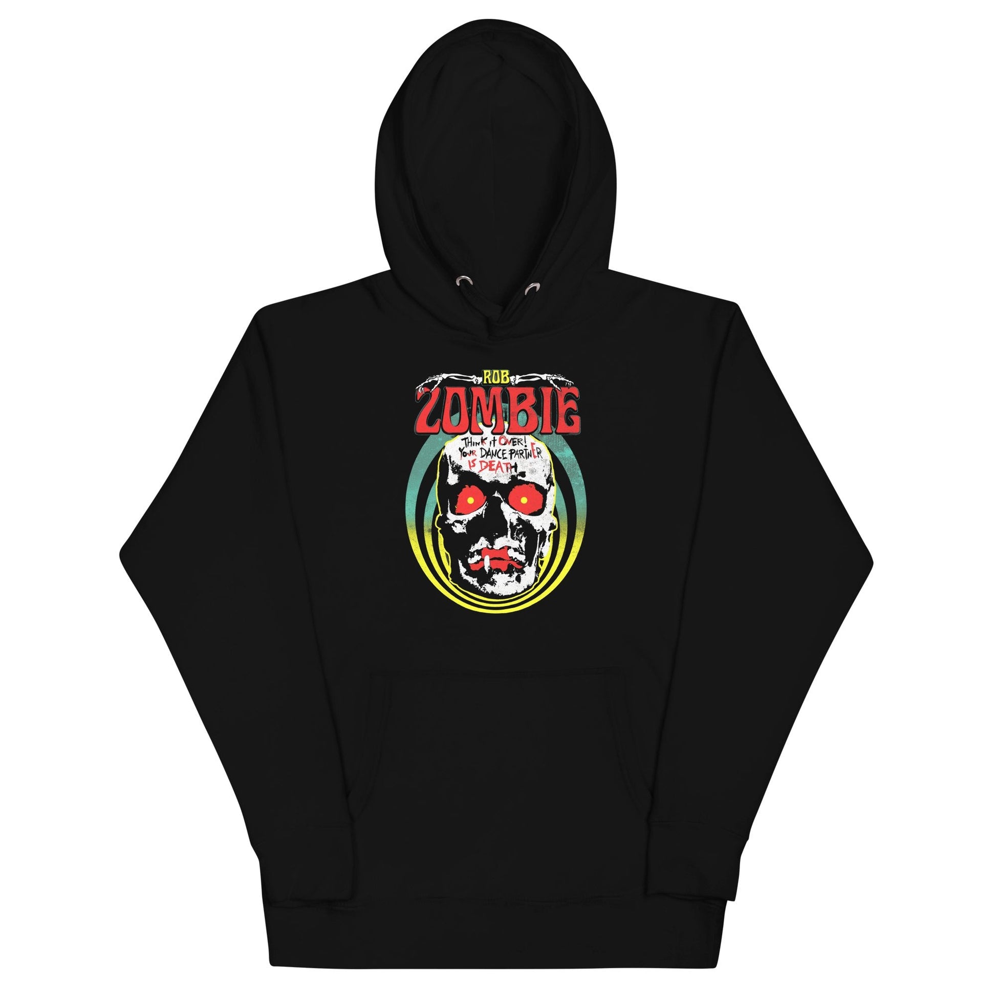 Rob Zombie Think it Over Classic Mens Officially Licensed Hoodie Black