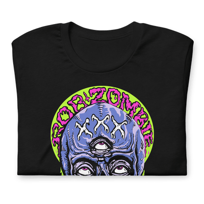 Rob Zombie Triple Eye Officially Licensed Mens T Shirt Black