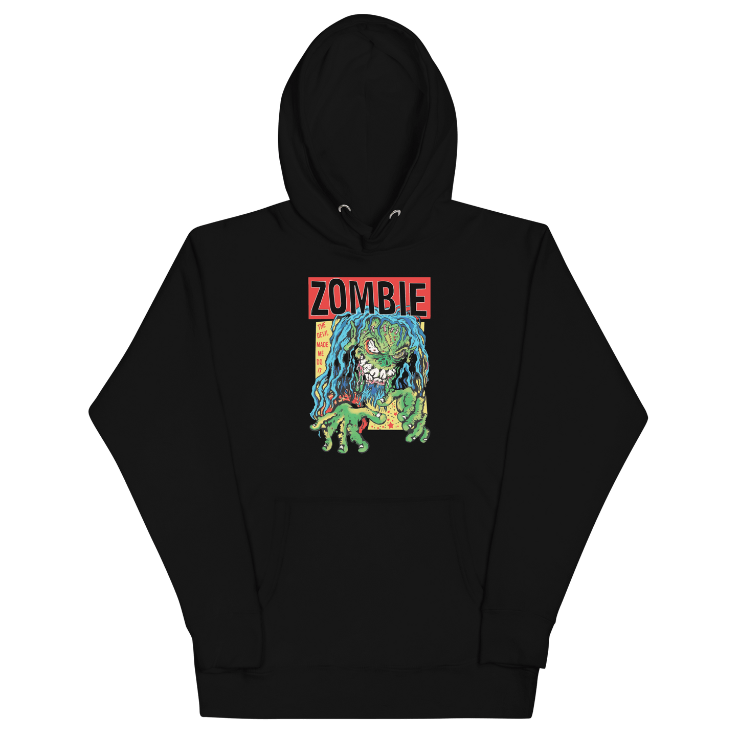 Rob Zombie Vintage Slime Mens Officially Licensed Hoodie Black