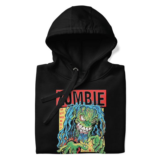 Rob Zombie Vintage Slime Mens Officially Licensed Hoodie Black