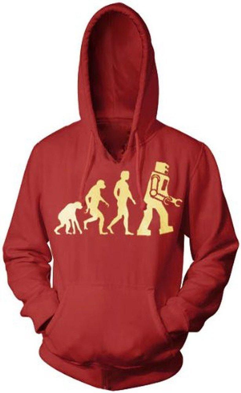 Robot Evolution Hooded Sweatshirt Hoodie