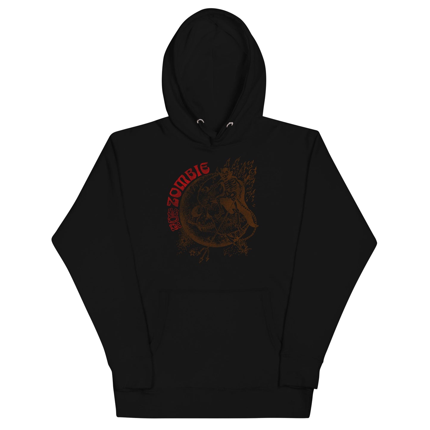 Rob Zombie Red Rob Mens Hoodie Black