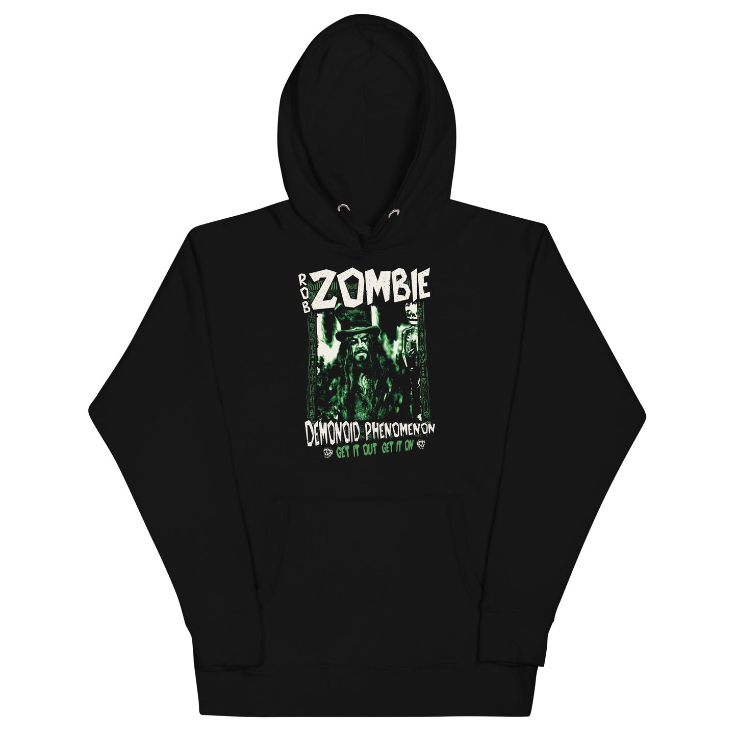 Rob Zombie Demonoid Phenomenon Mens Hoodie Black