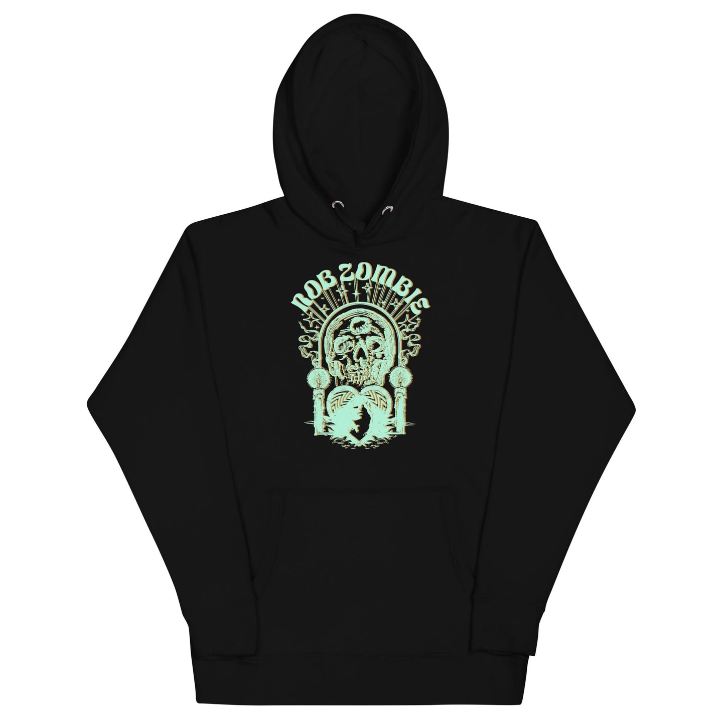 Rob Zombie Shrooms Rob Mens Hoodie Black