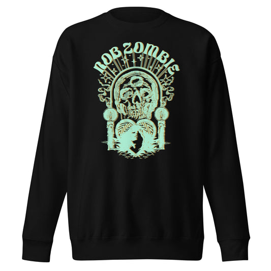 Rob Zombie Shrooms Rob Mens Sweatshirt Black